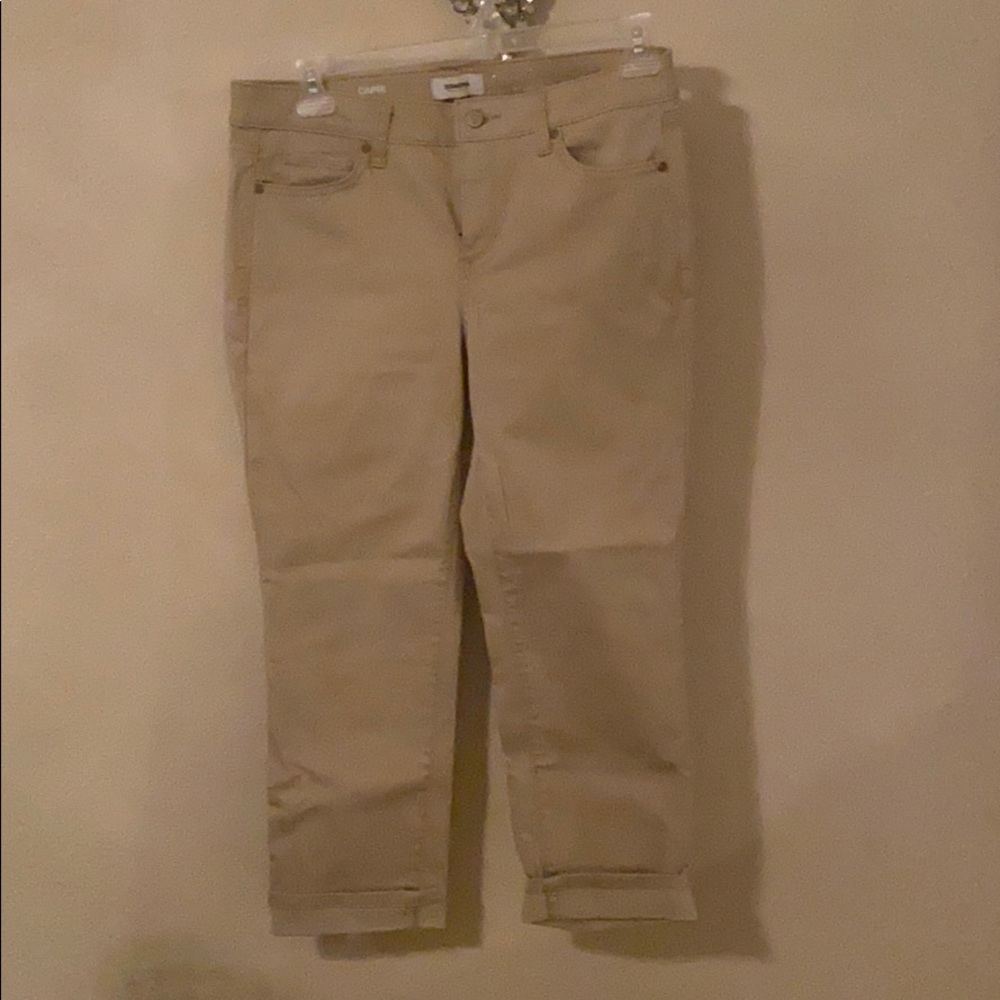 Beige jeans